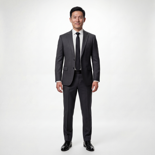 Charcoal Grey Tailored Suit