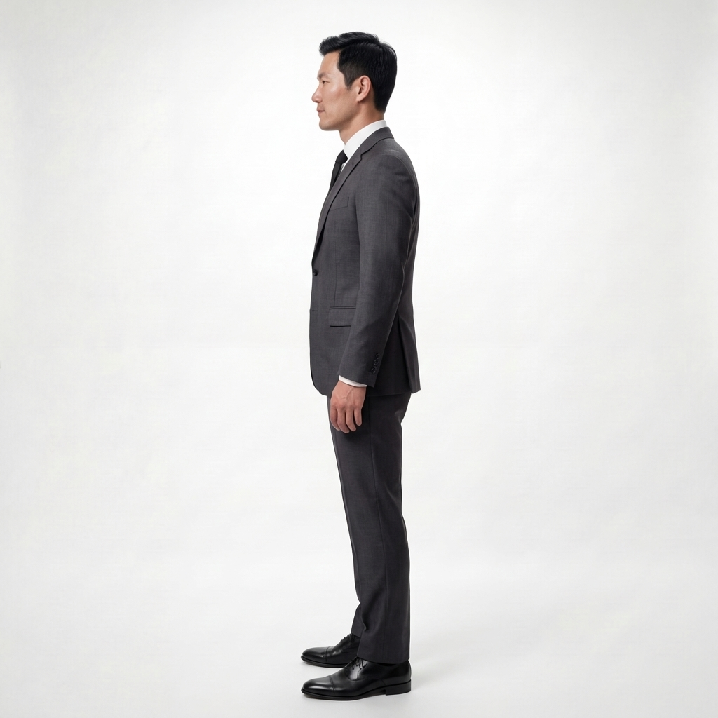 Charcoal Grey Tailored Suit