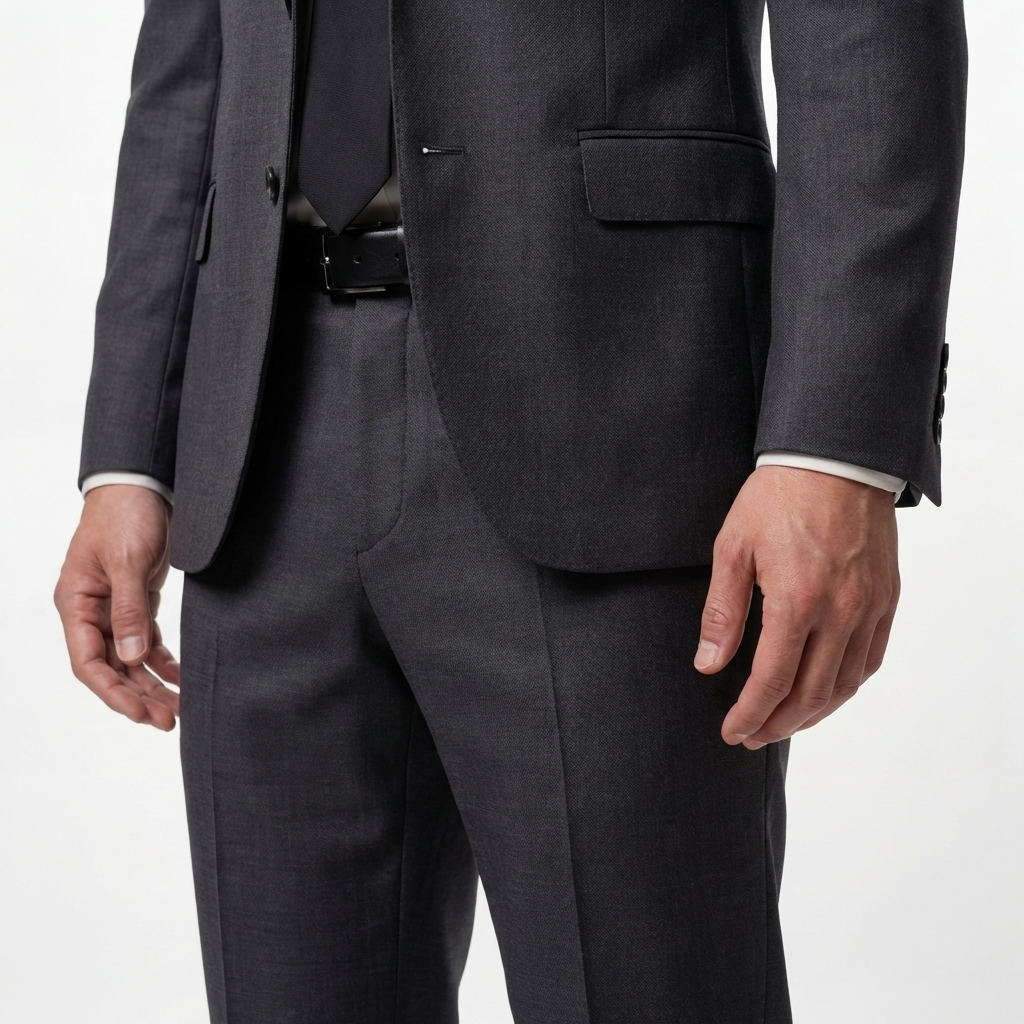 Charcoal Grey Tailored Suit