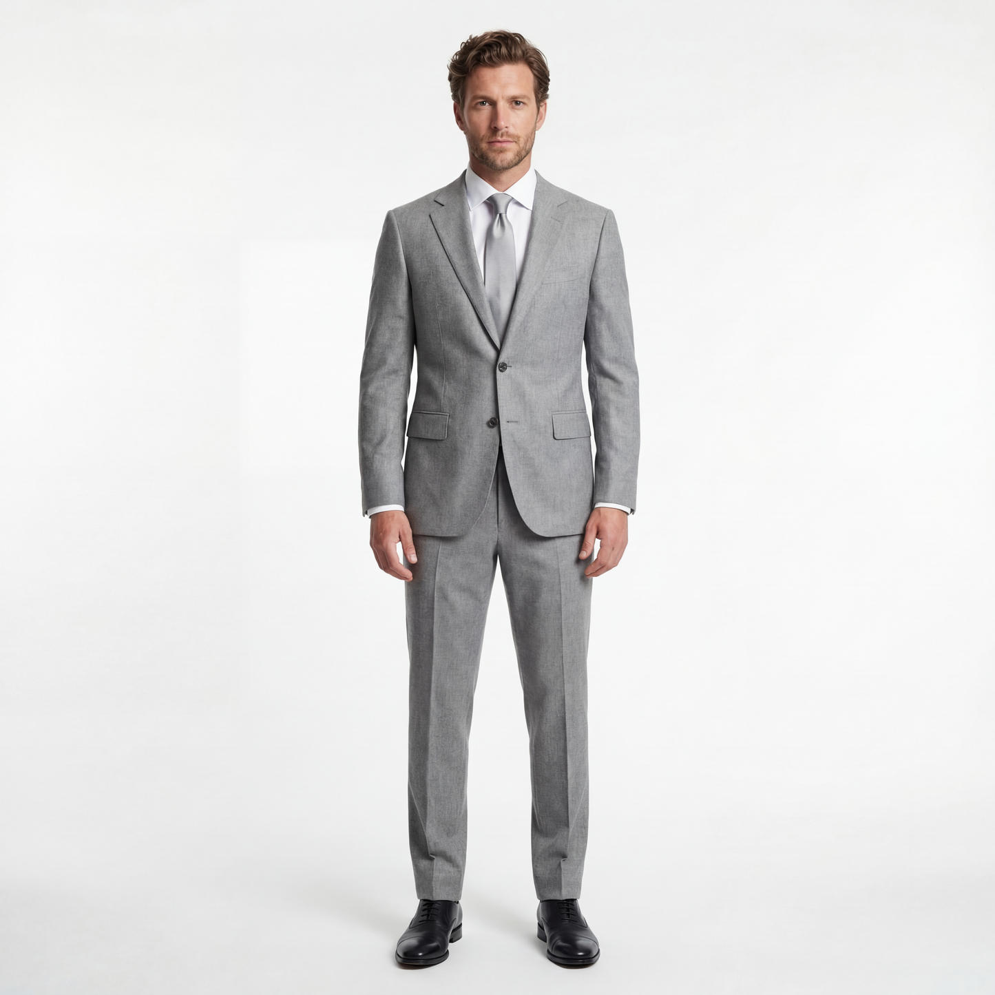 Light Grey Tailored Suit