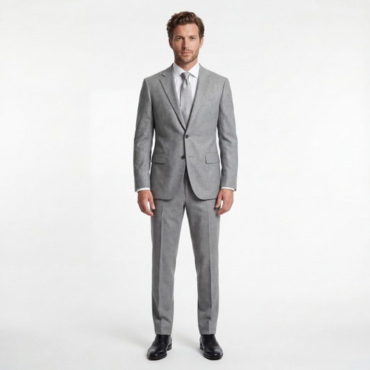 Light Grey Tailored Suit