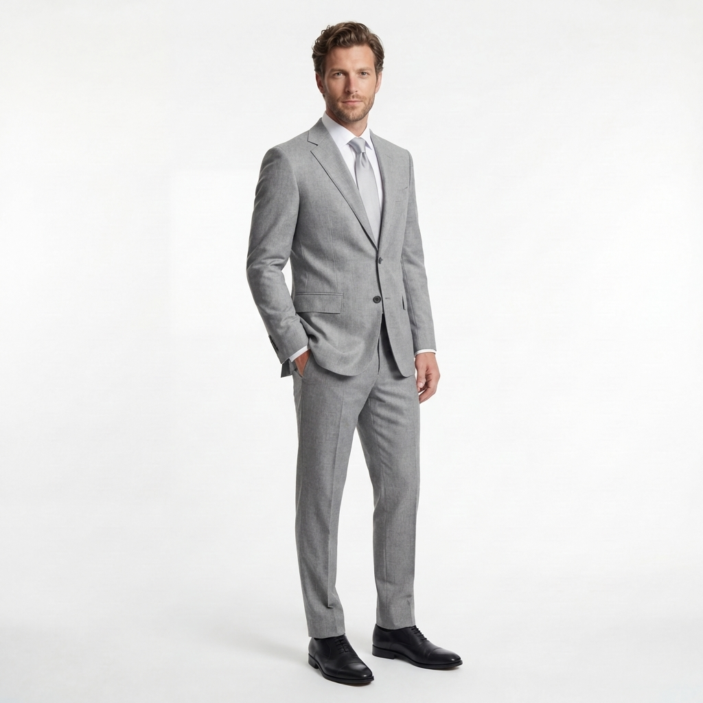 Light Grey Tailored Suit