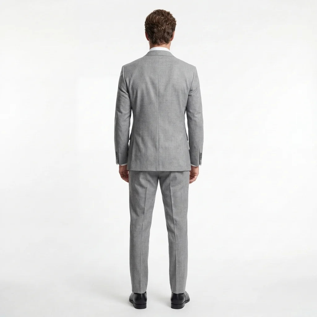 Light Grey Tailored Suit Jacket