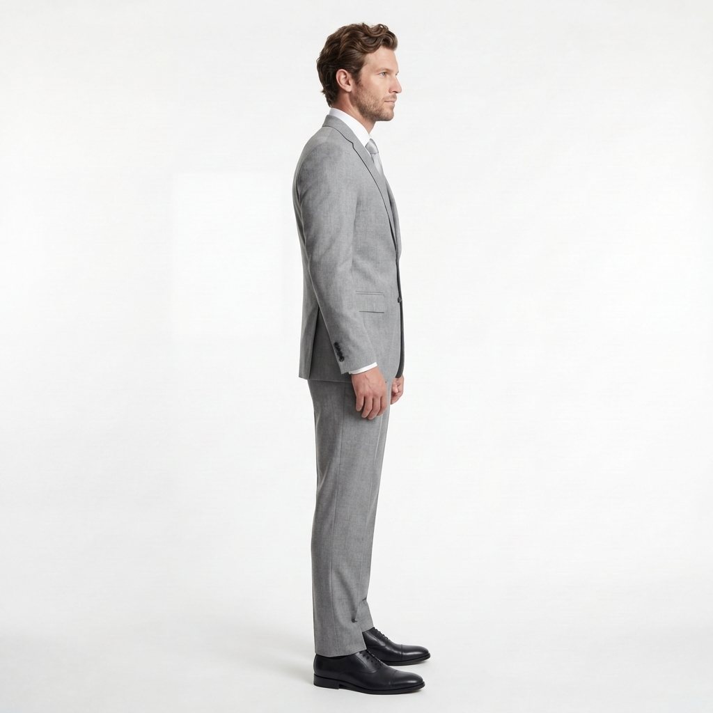 Light Grey Tailored Suit