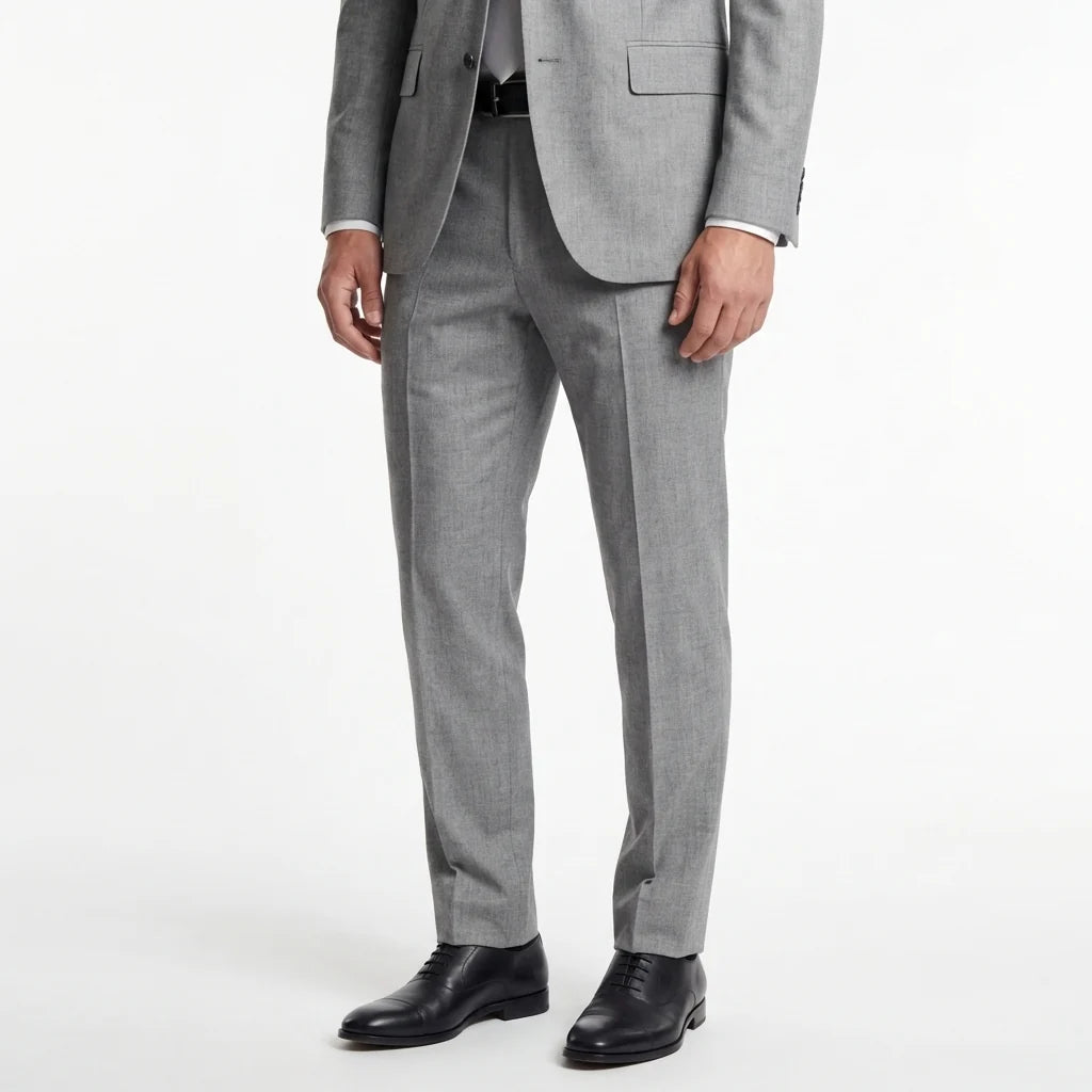 Light Grey Tailored Suit Jacket