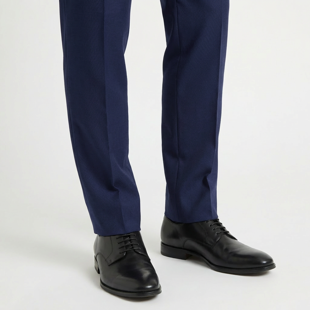 Navy Blue Tailored Suit