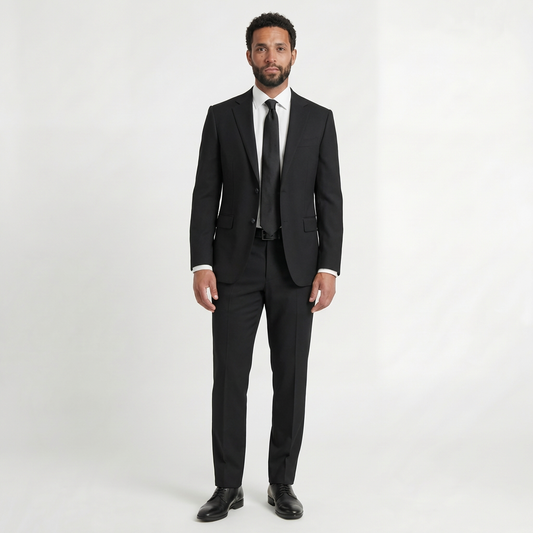 Tailored Black Suit