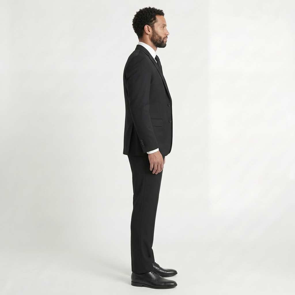 Tailored Black Suit