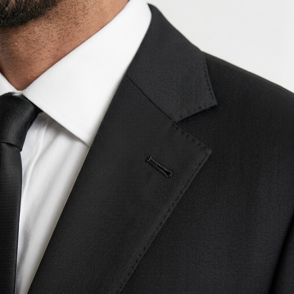 Black Tailored Suit