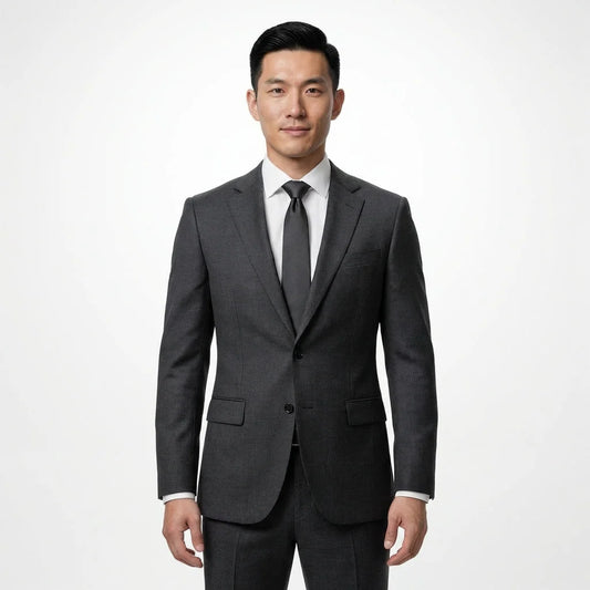 Charcoal Grey Tailored Suit