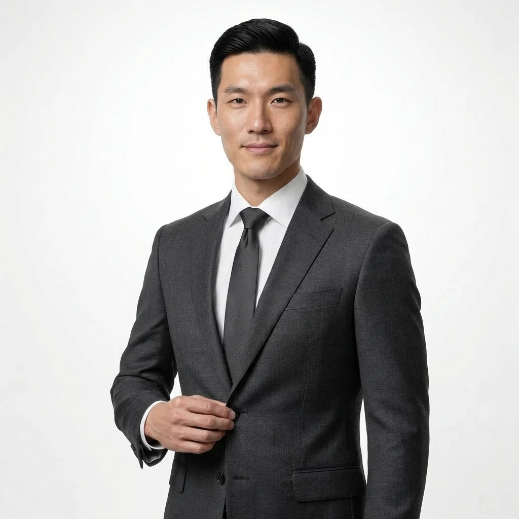 Charcoal Grey Tailored Suit