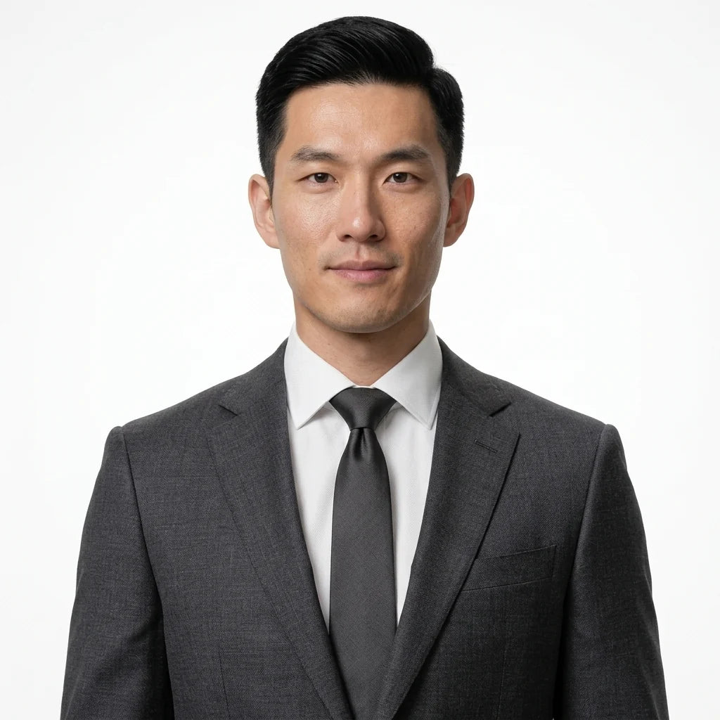 Charcoal Grey Tailored Suit Jacket