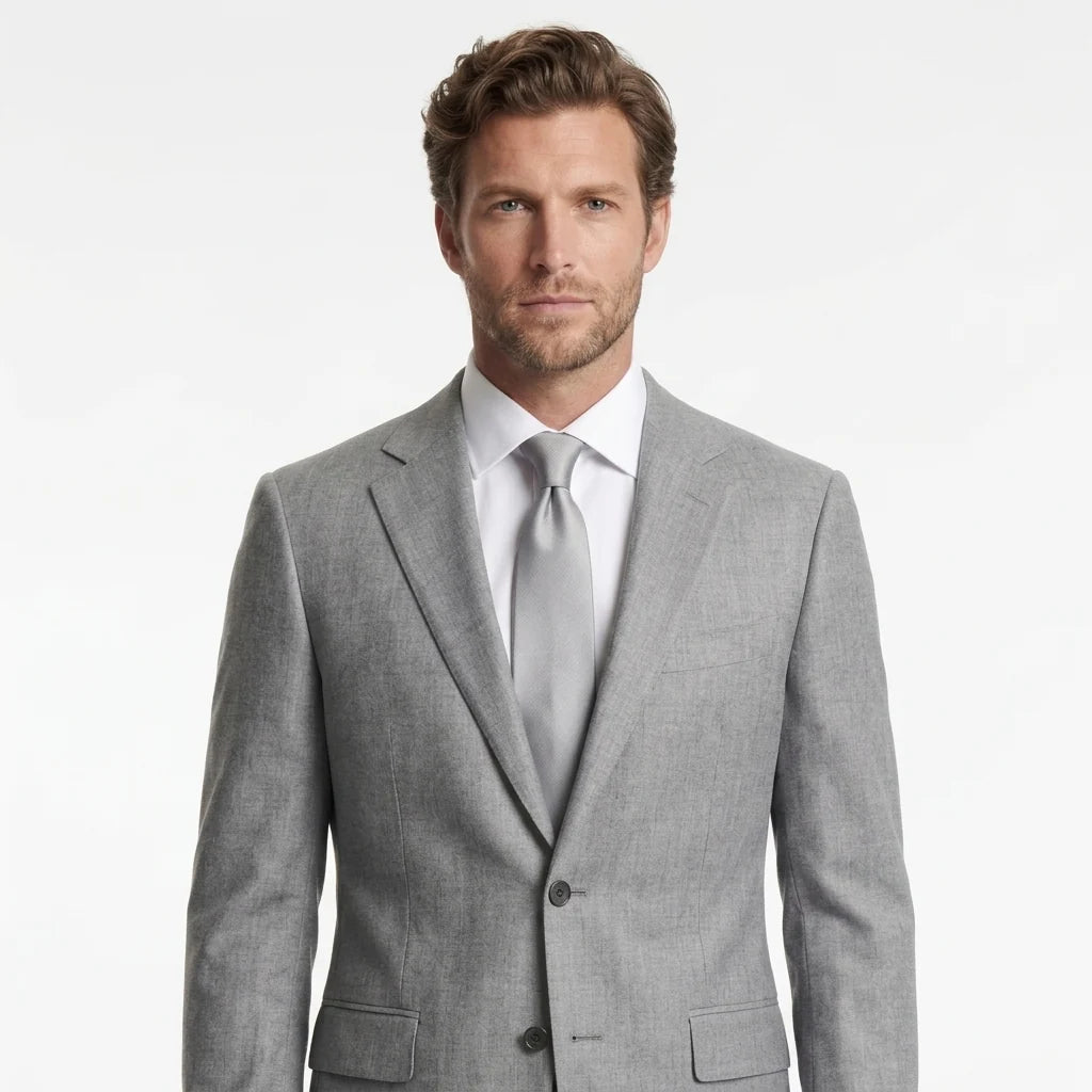 Light Grey Tailored Suit