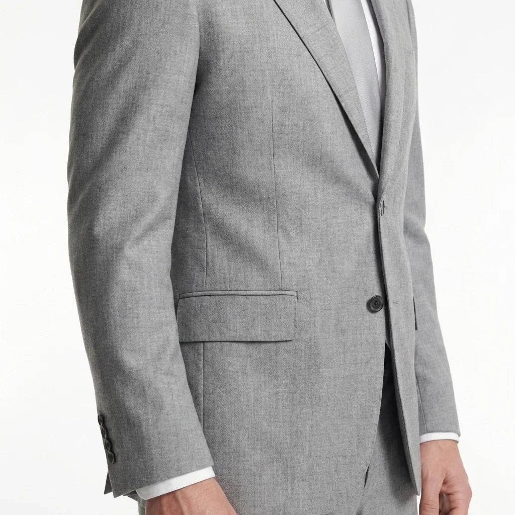 Light Grey Tailored Suit