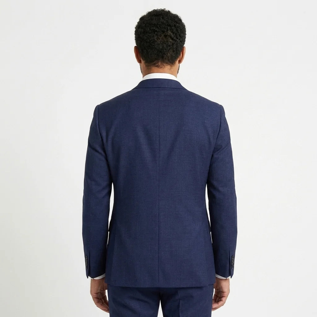 Navy Blue Tailored Suit