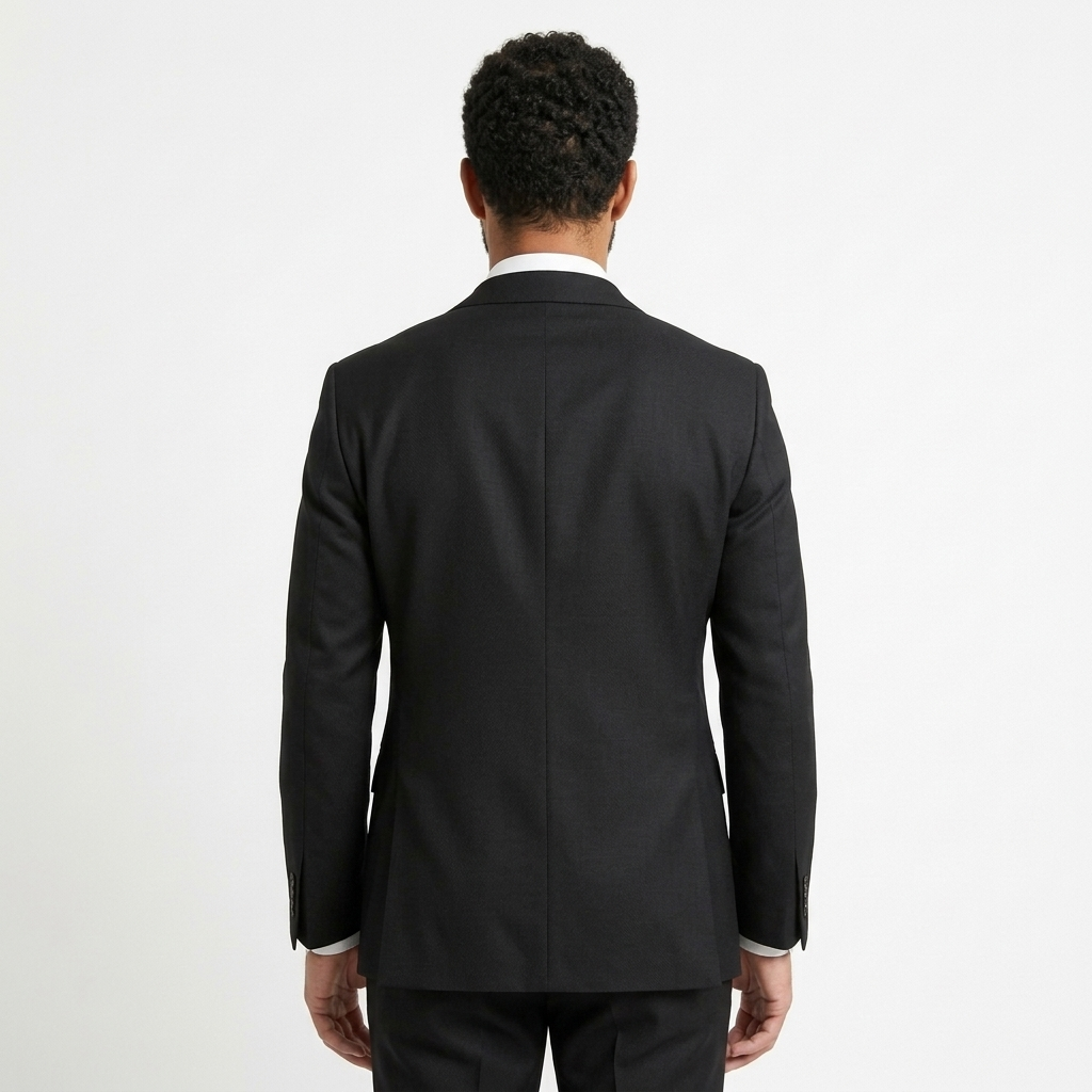 Black Tailored Suit Jacket