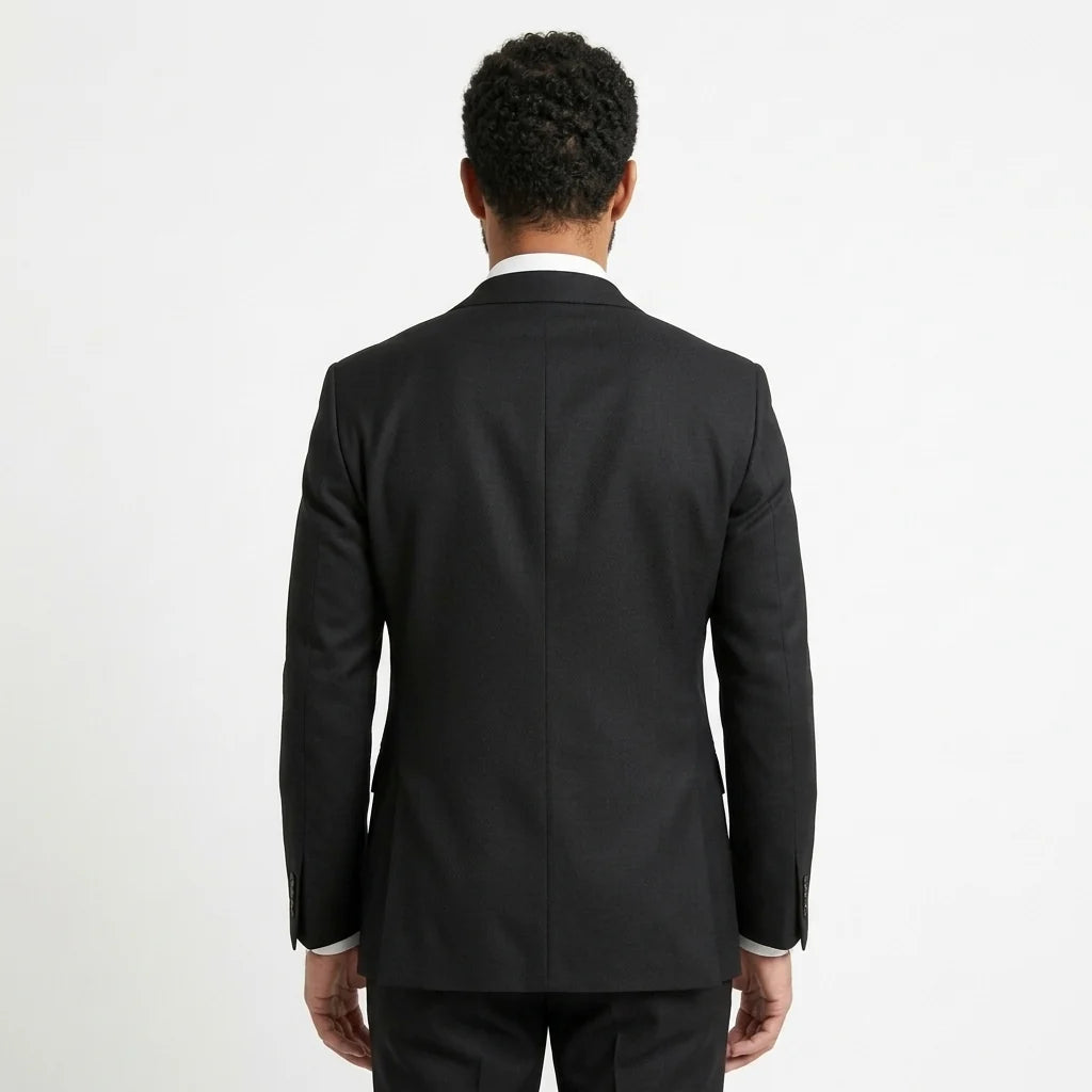 Black Tailored Suit Jacket