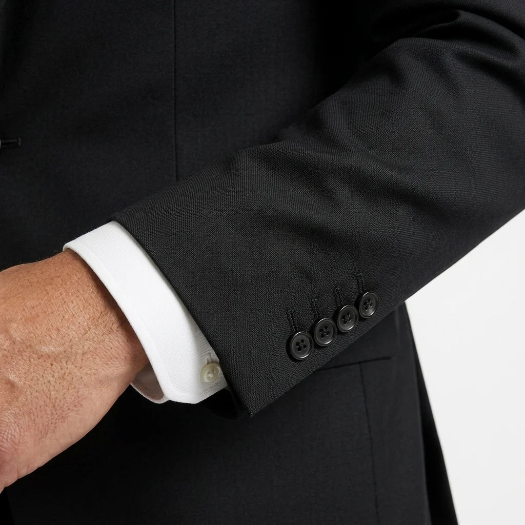 Black Tailored Suit Jacket