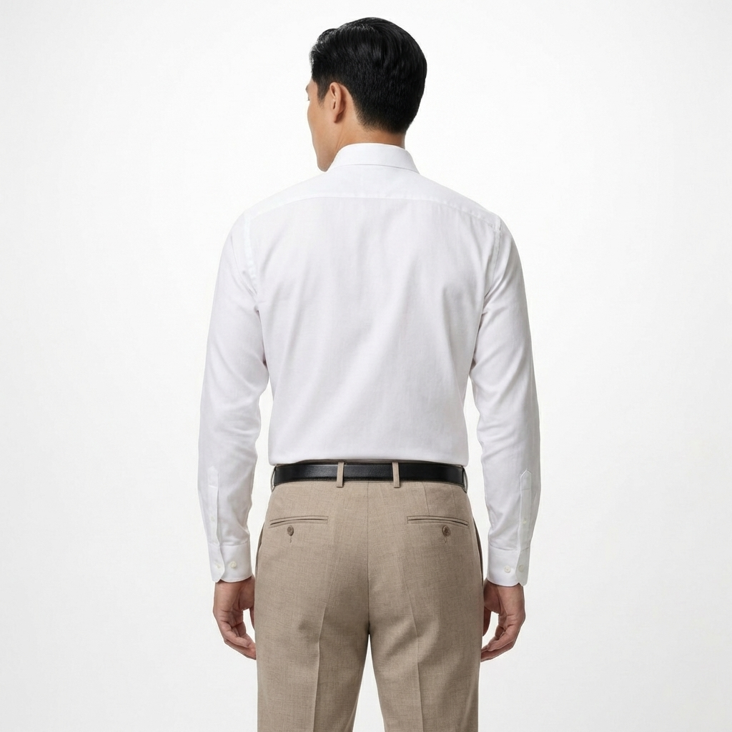 Sand Tailored Suit Trousers