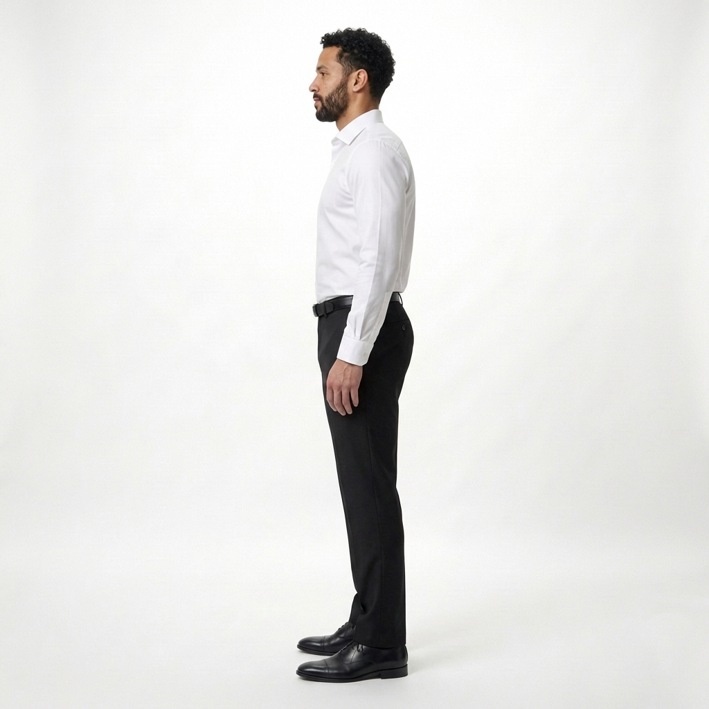 Black Tailored Suit Trousers