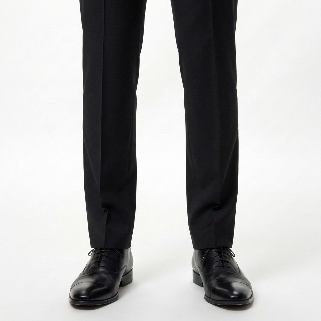 Black Tailored Suit Trousers