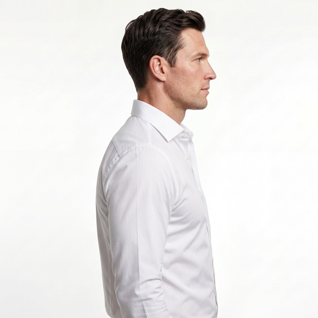 Tailored White Cotton Shirt