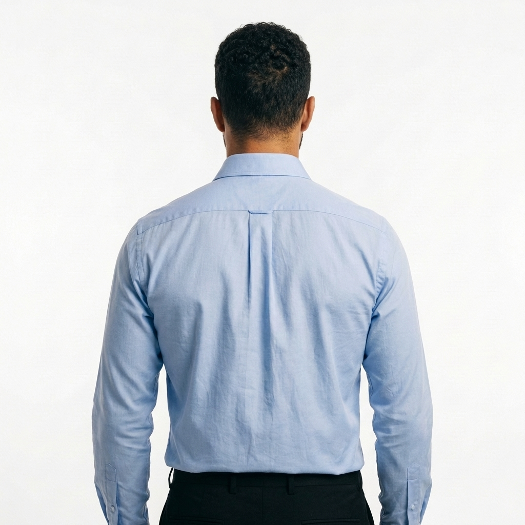 Tailored Light Blue Cotton Shirt